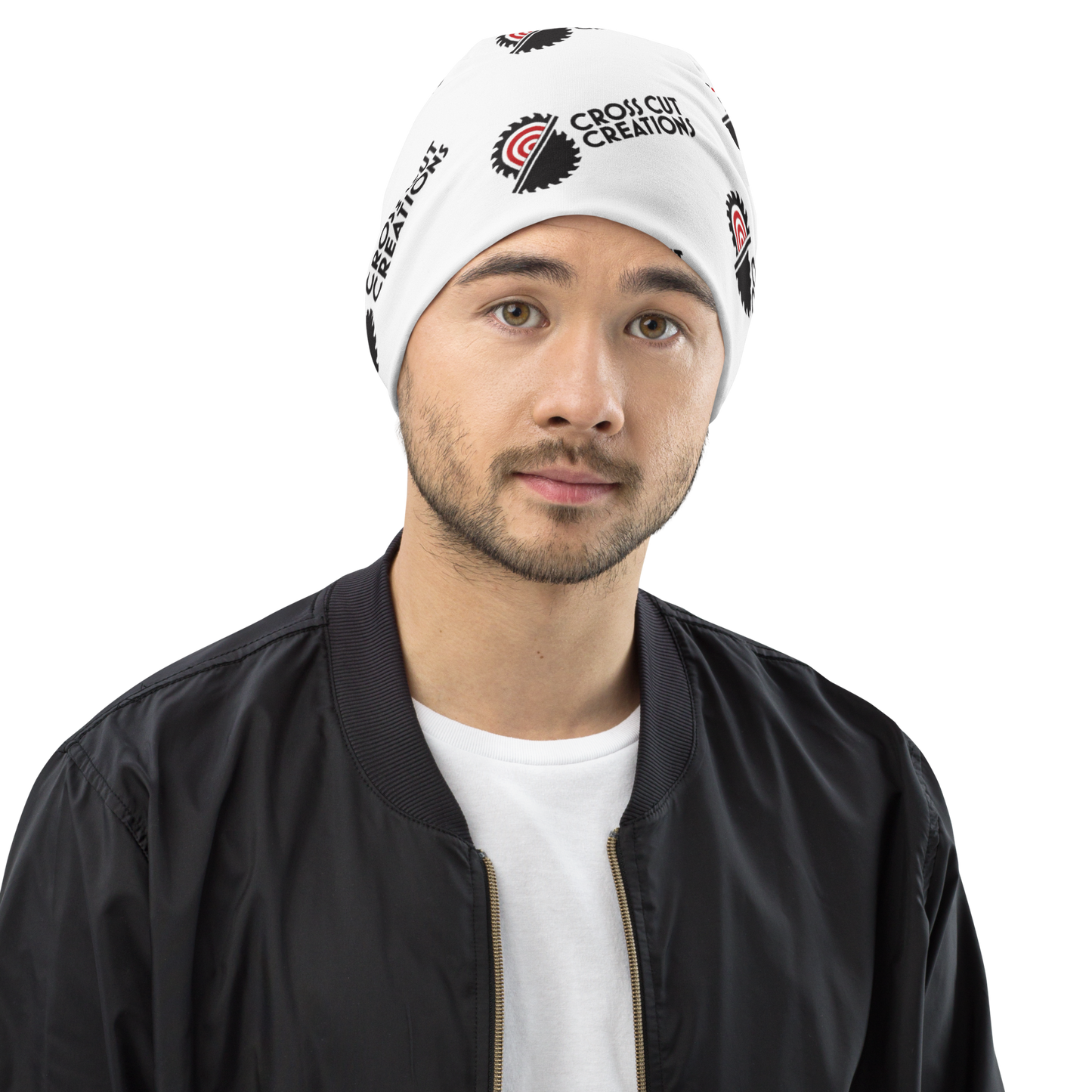 All-Over Print Beanie - Cross Cut Creations
