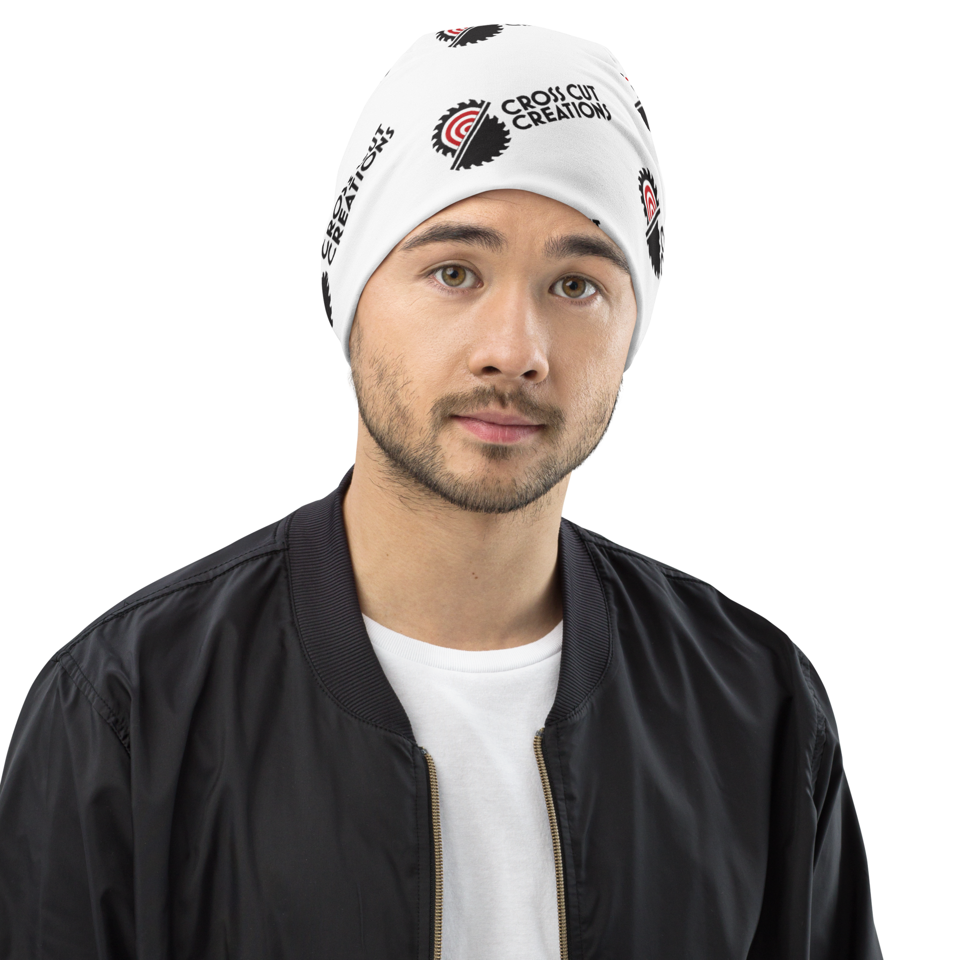 All-Over Print Beanie - Cross Cut Creations