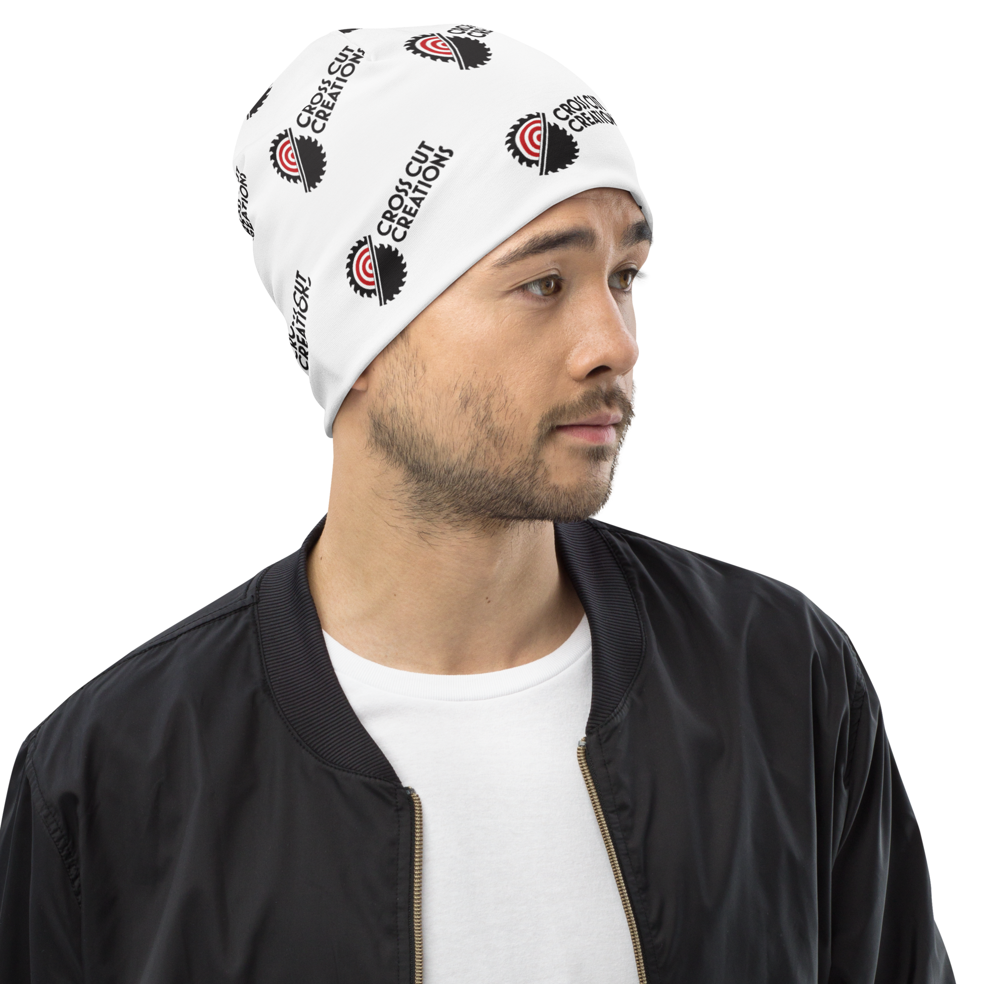 All-Over Print Beanie - Cross Cut Creations