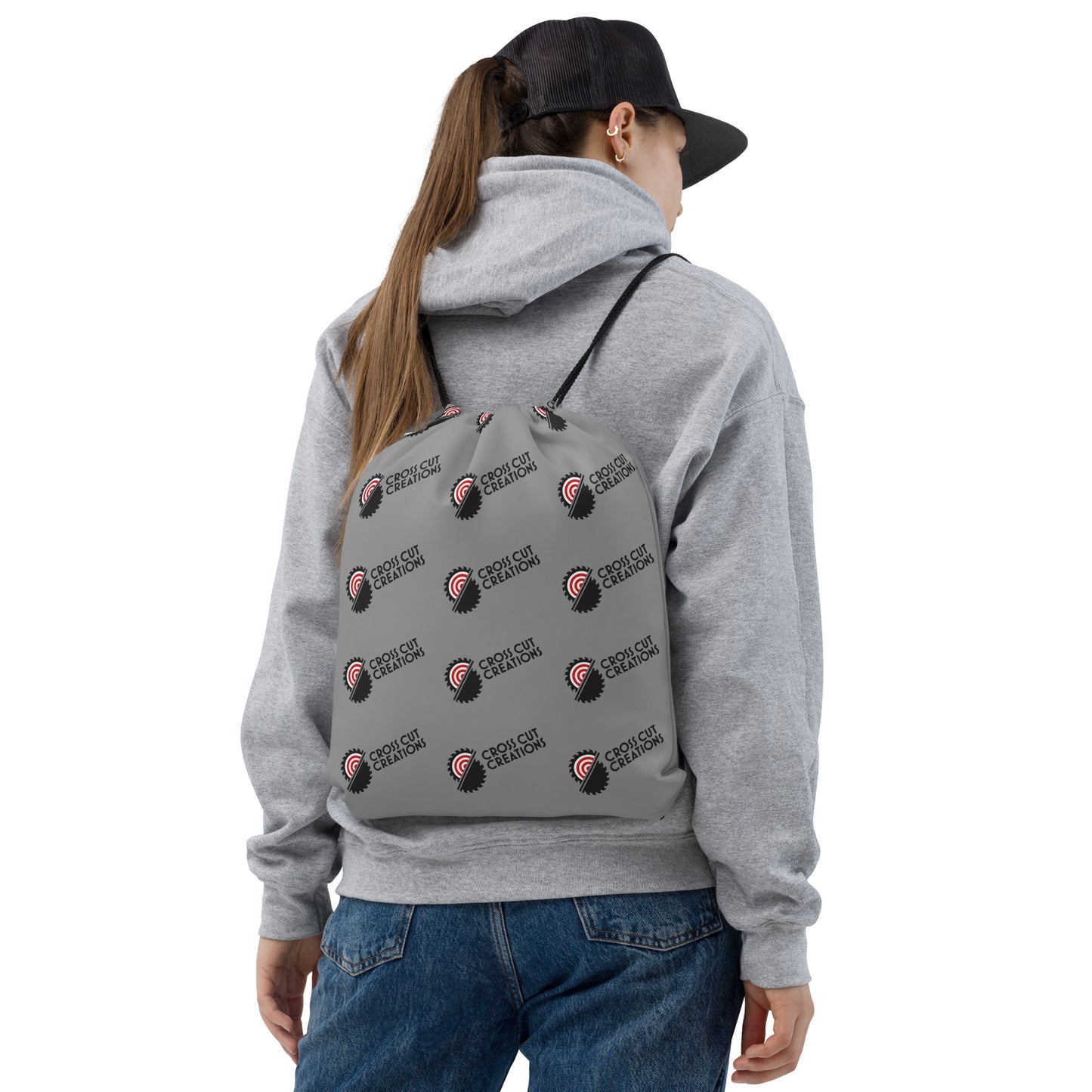 Drawstring bag - Cross Cut Creations