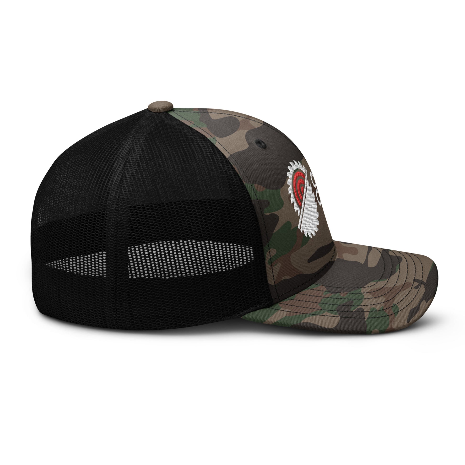 Camouflage Trucker Hat - Cross Cut Creations
