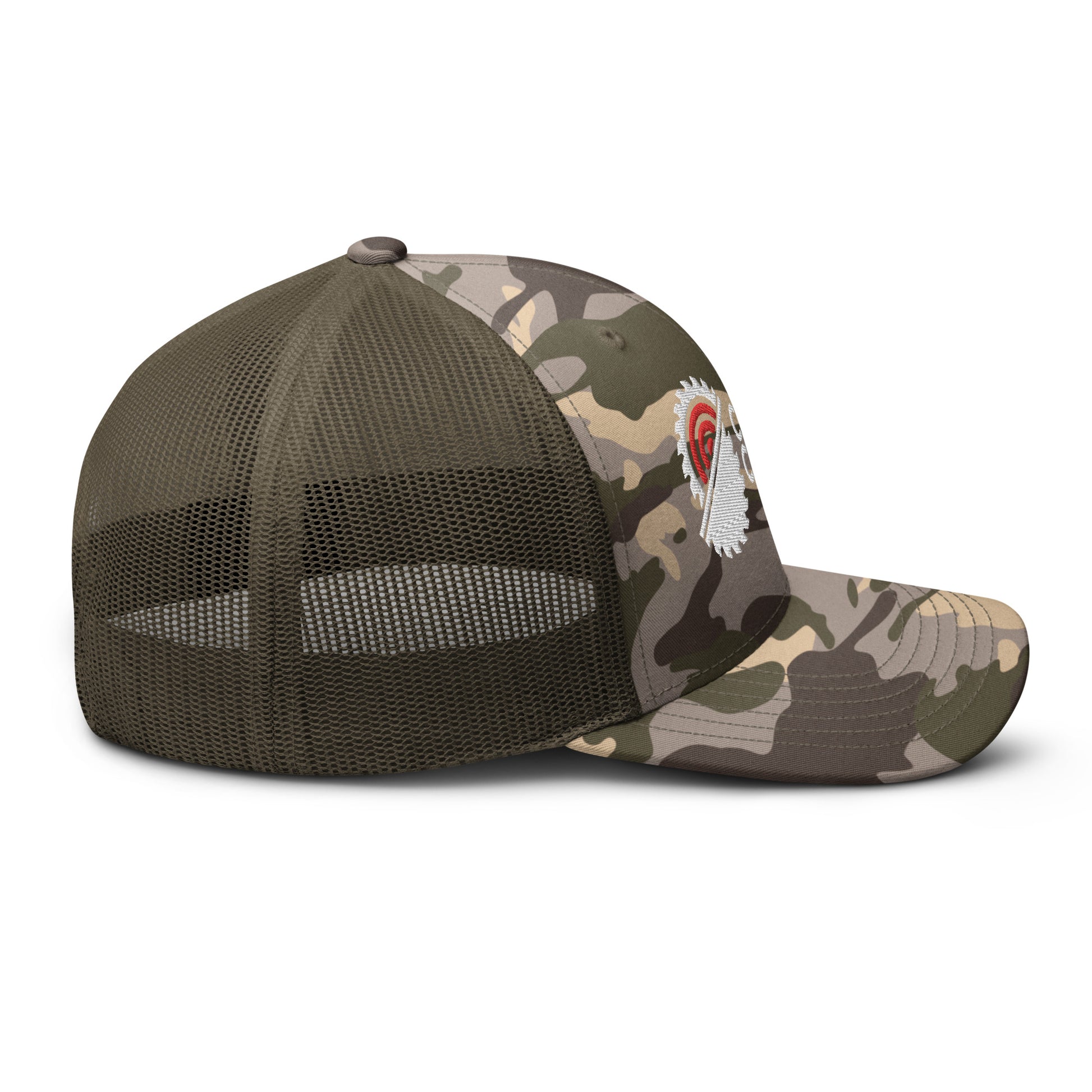 Camouflage Trucker Hat - Cross Cut Creations