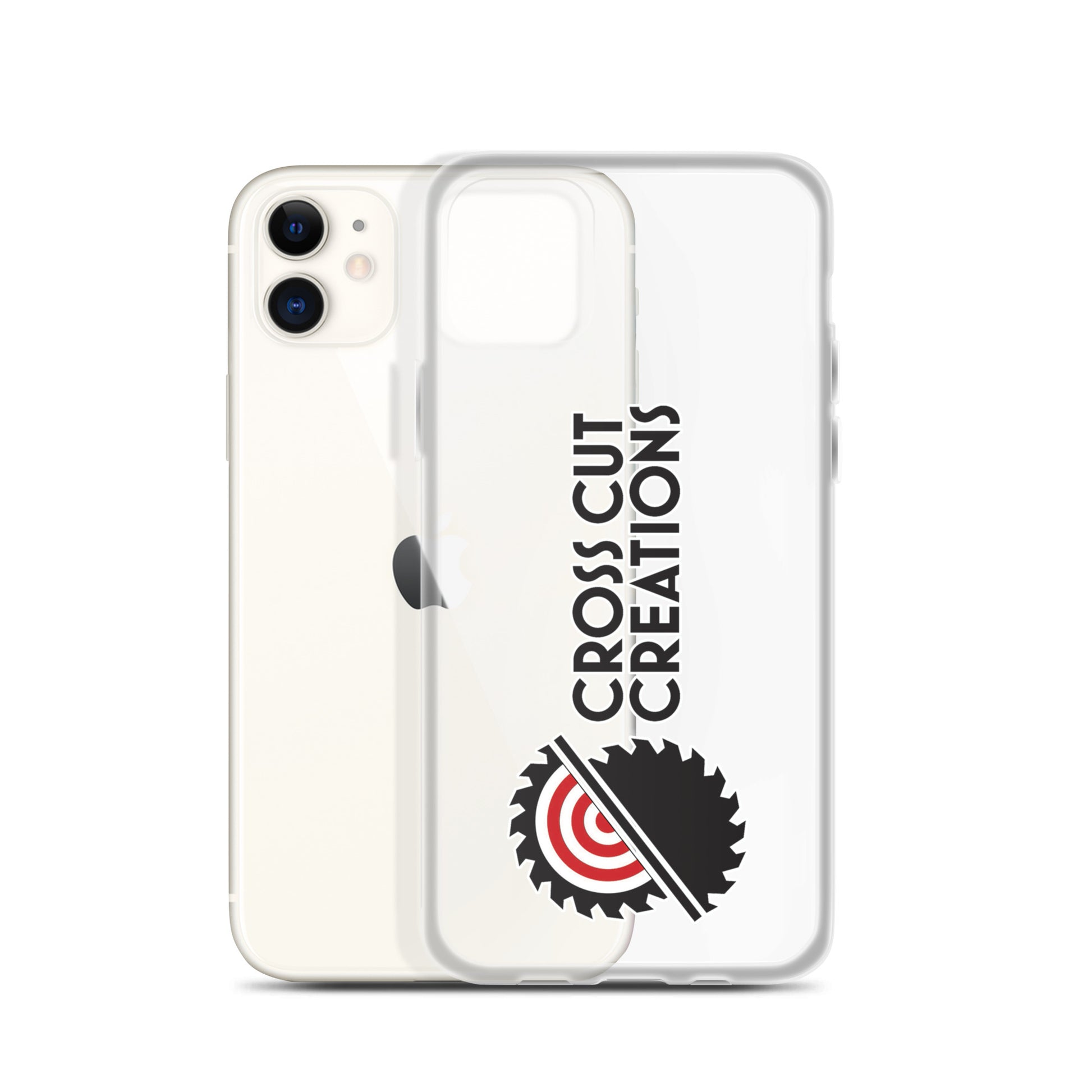 Clear Case for iPhone® - Cross Cut Creations
