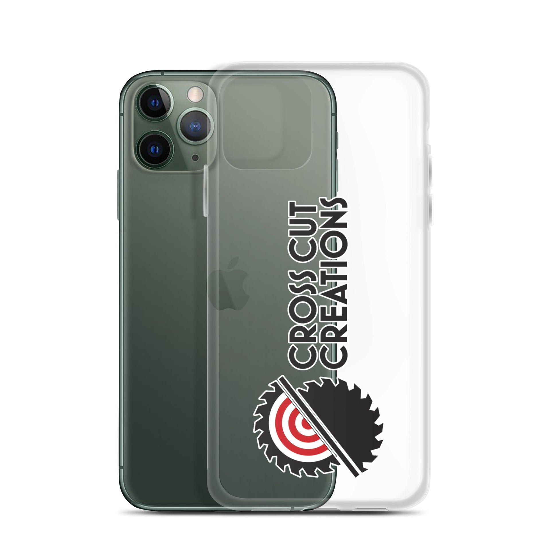 Clear Case for iPhone® - Cross Cut Creations