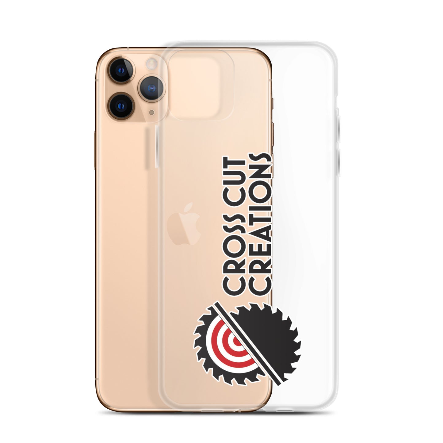 Clear Case for iPhone® - Cross Cut Creations
