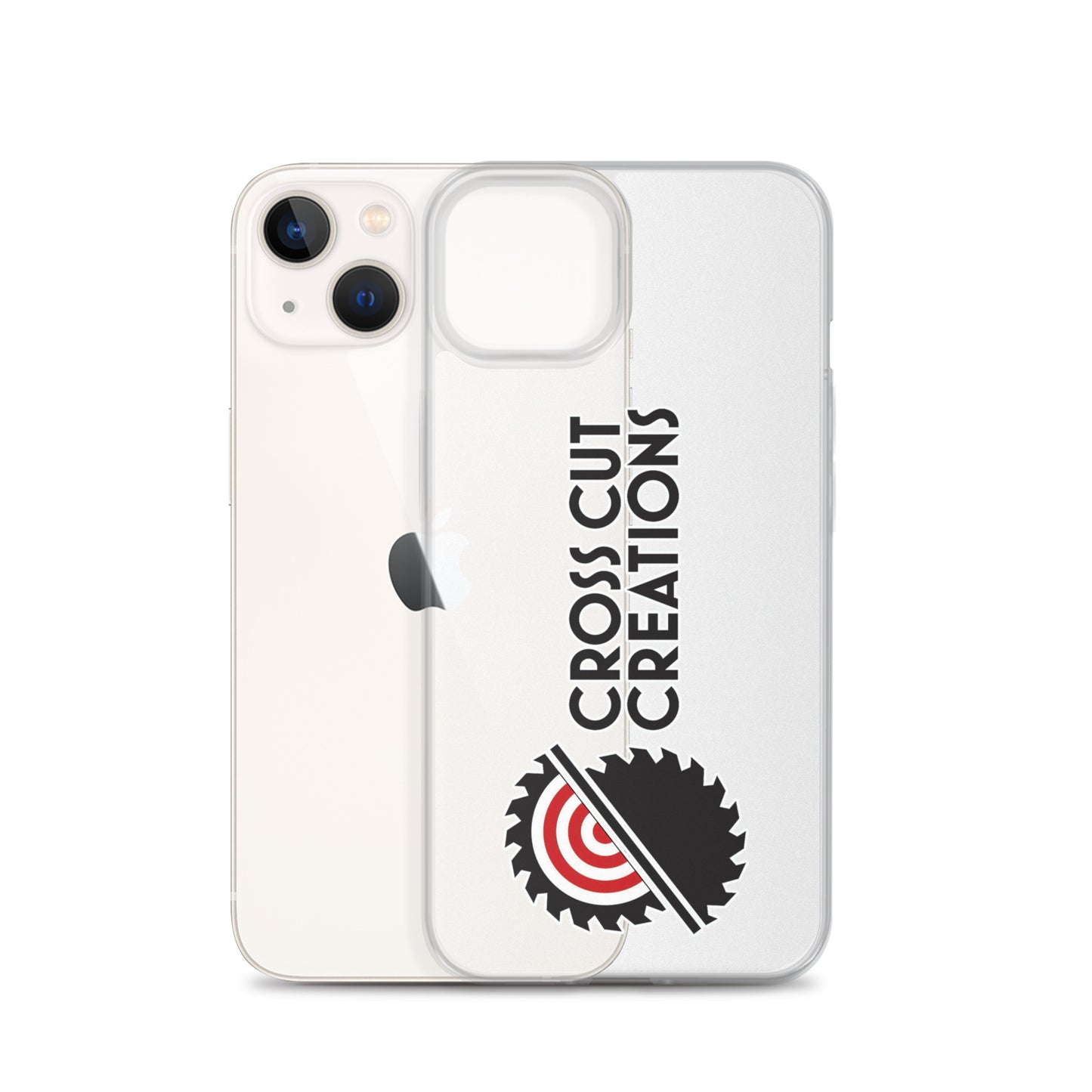 Clear Case for iPhone® - Cross Cut Creations