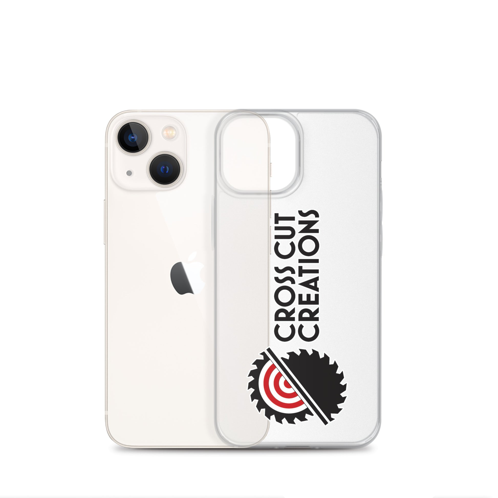 Clear Case for iPhone® - Cross Cut Creations