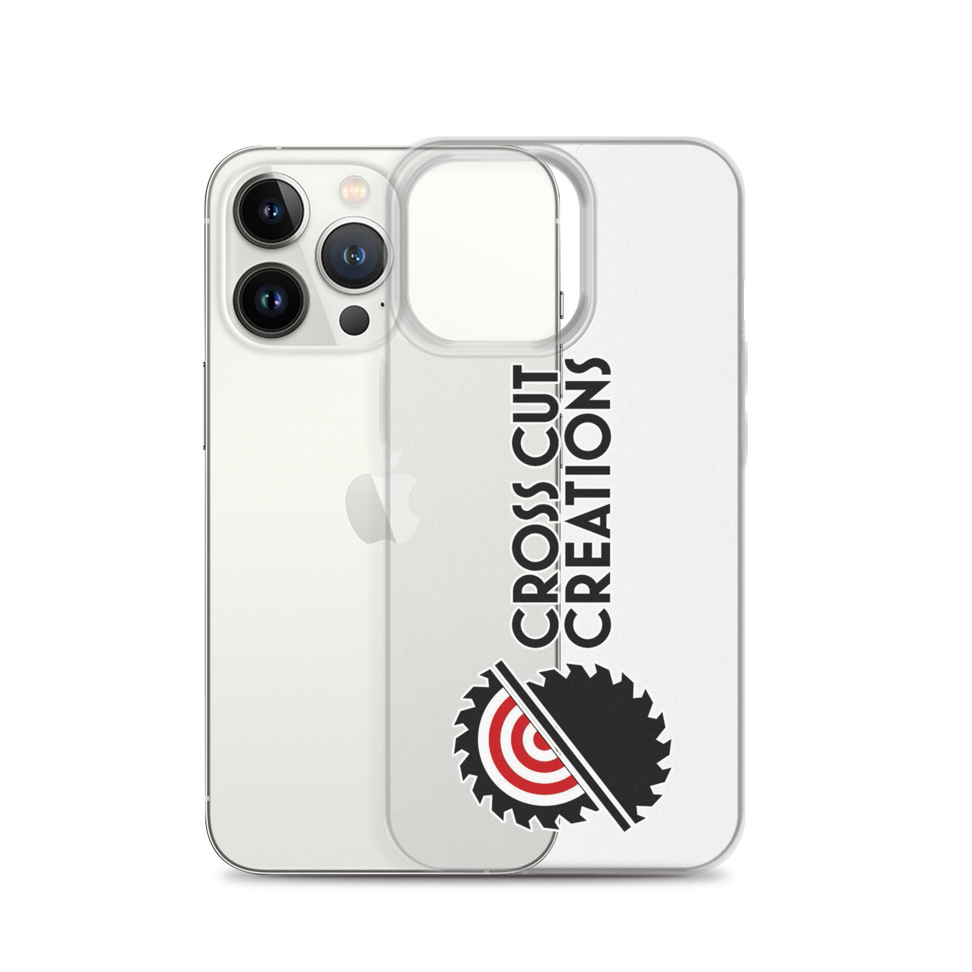 Clear Case for iPhone® - Cross Cut Creations