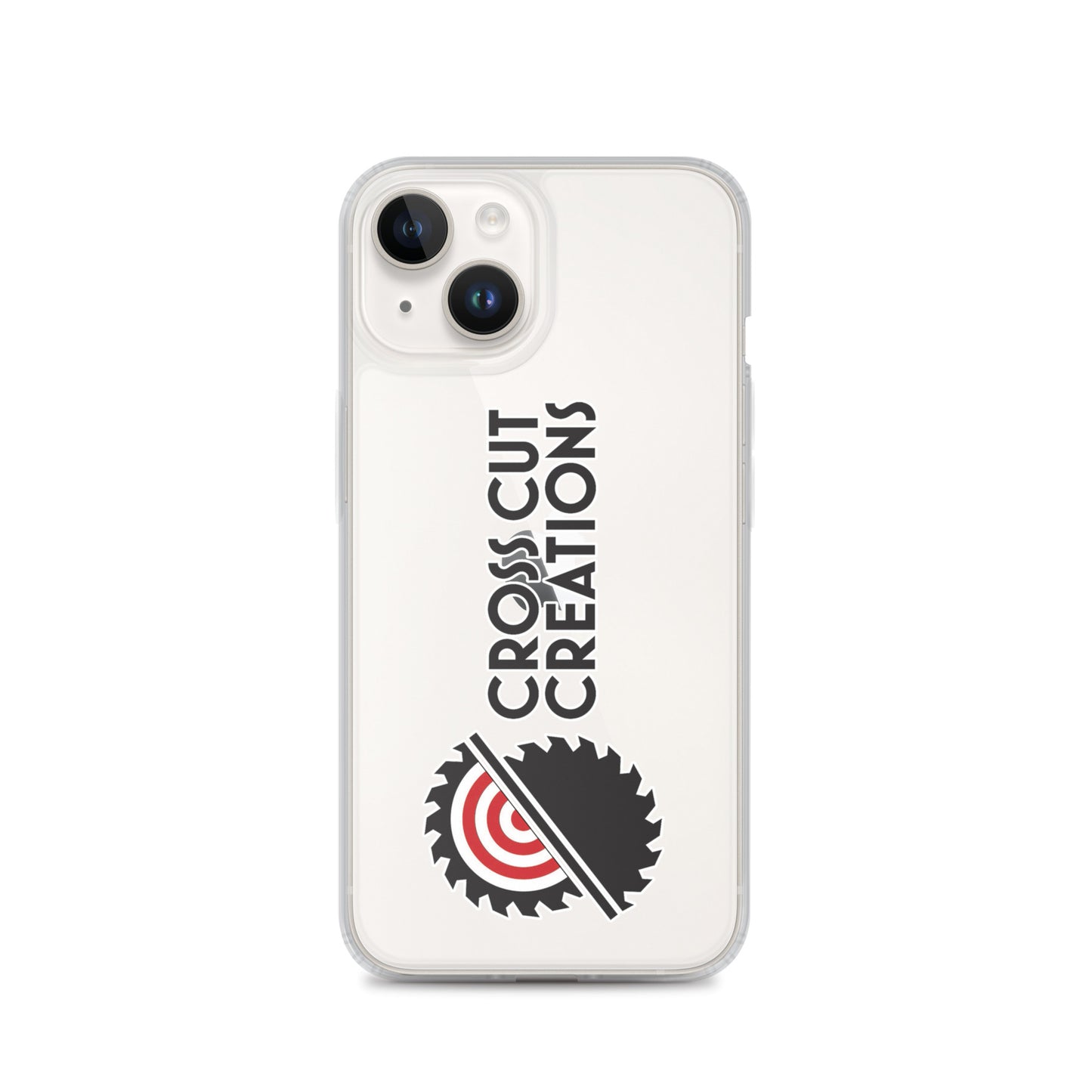 Clear Case for iPhone® - Cross Cut Creations