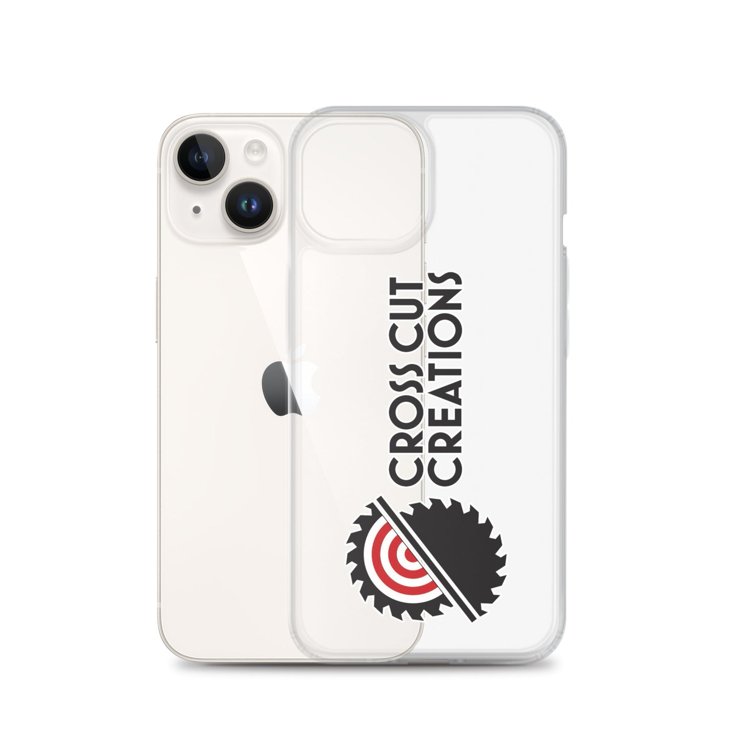 Clear Case for iPhone® - Cross Cut Creations