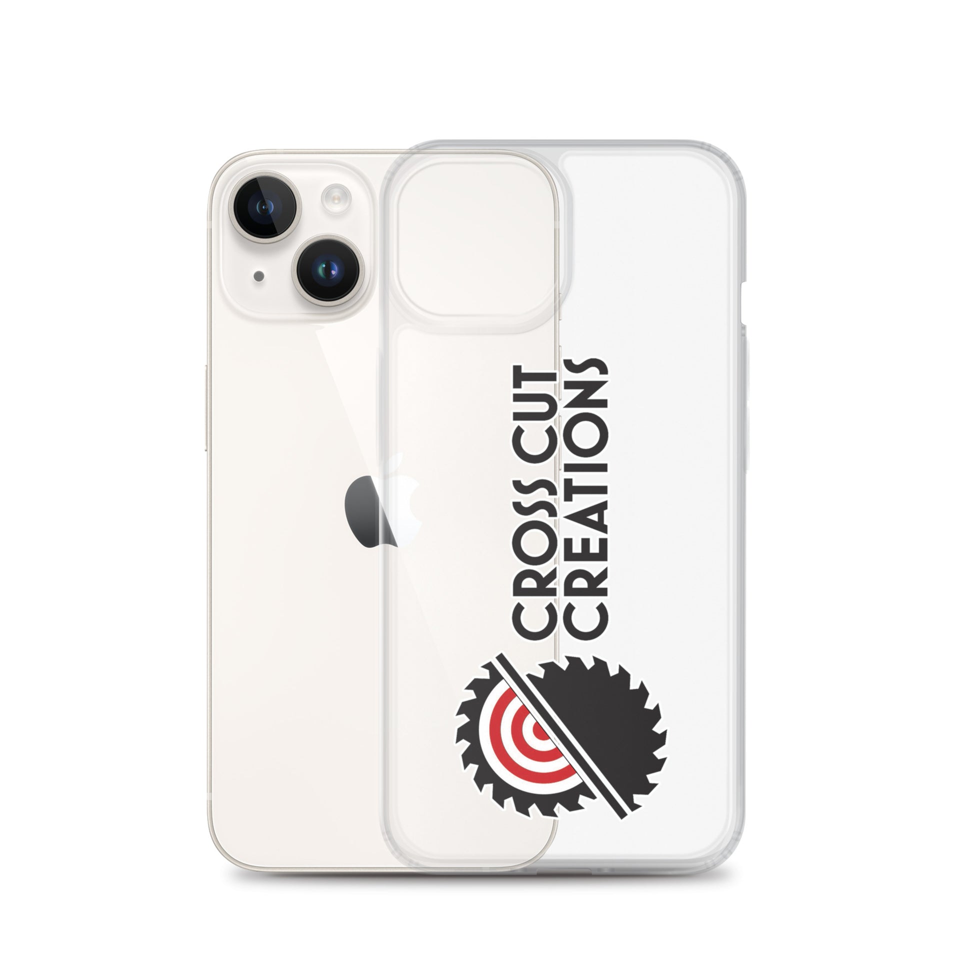 Clear Case for iPhone® - Cross Cut Creations