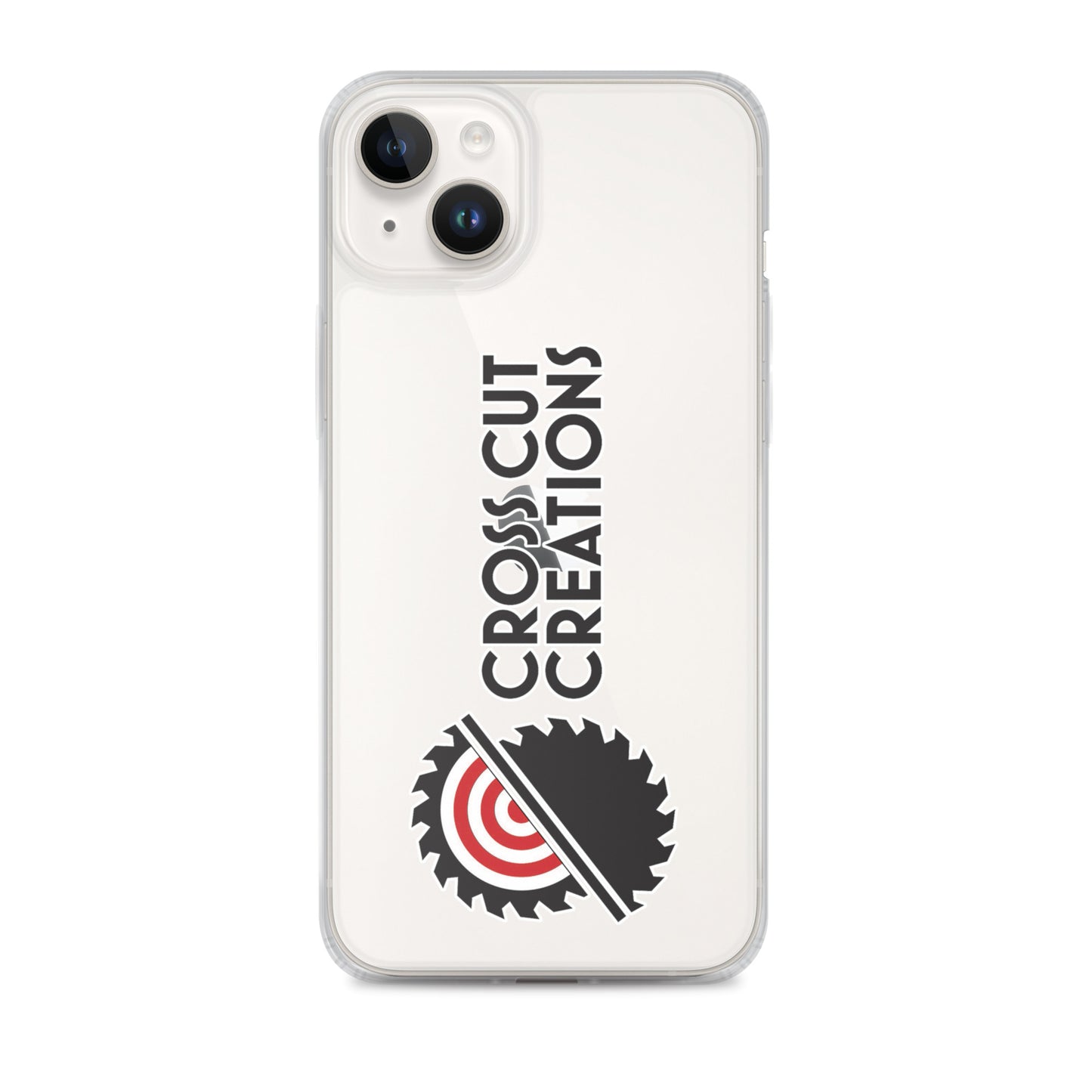 Clear Case for iPhone® - Cross Cut Creations