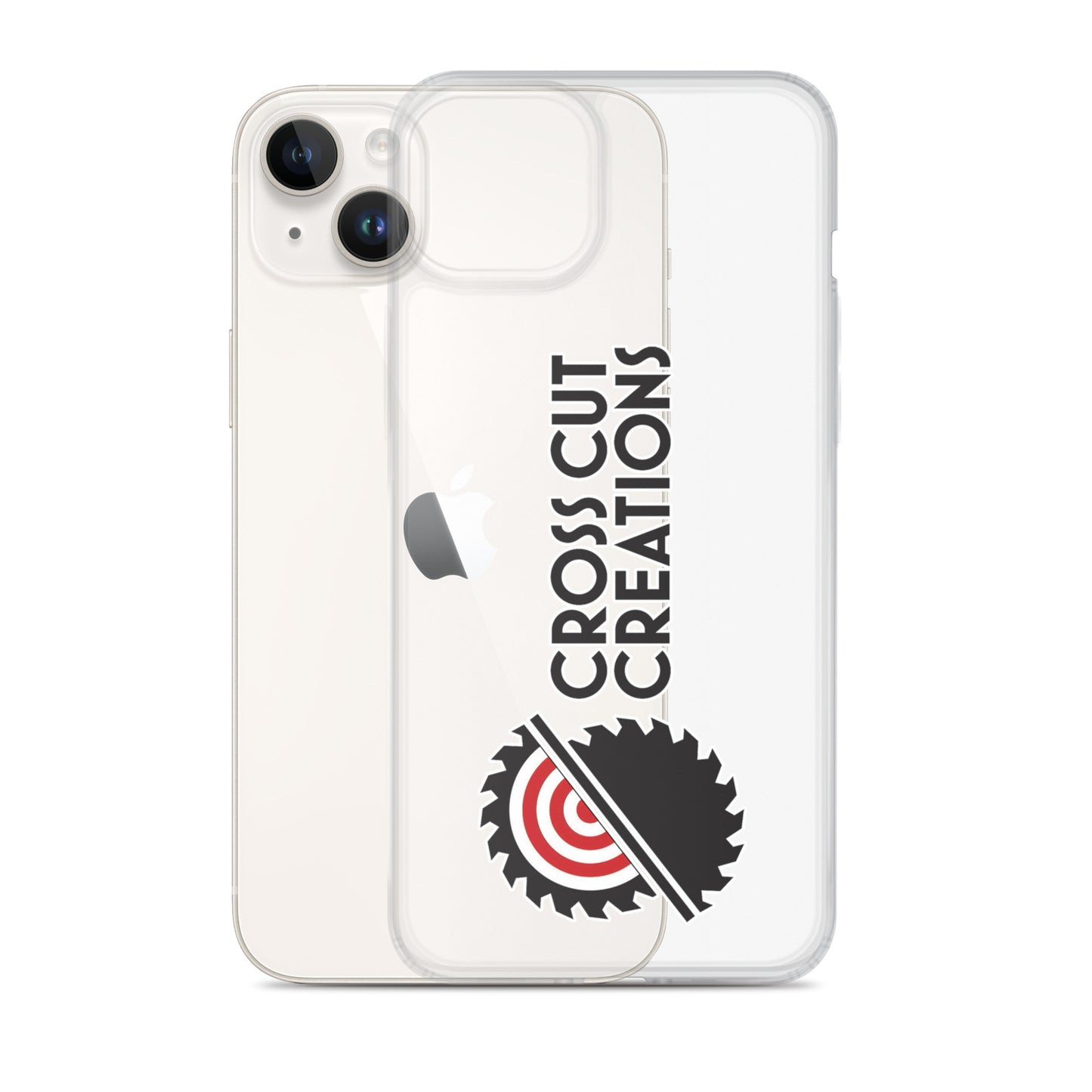 Clear Case for iPhone® - Cross Cut Creations
