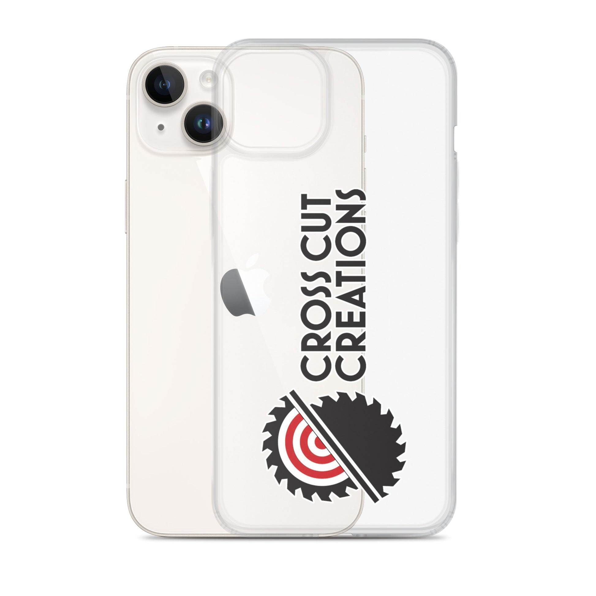 Clear Case for iPhone® - Cross Cut Creations