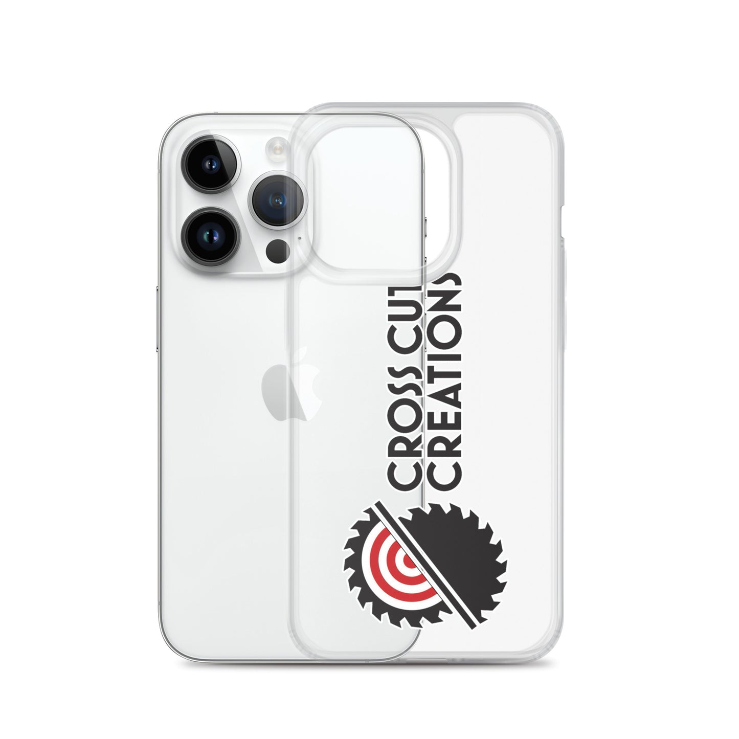 Clear Case for iPhone® - Cross Cut Creations