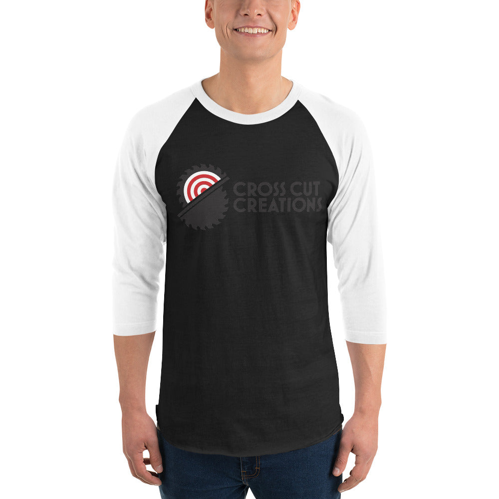 3/4 Sleeve Raglan Shirt - Cross Cut Creations