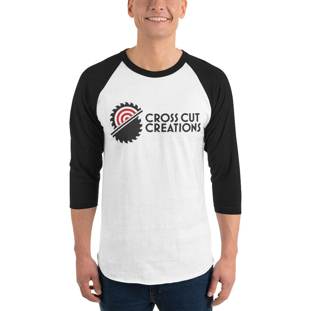 3/4 Sleeve Raglan Shirt - Cross Cut Creations