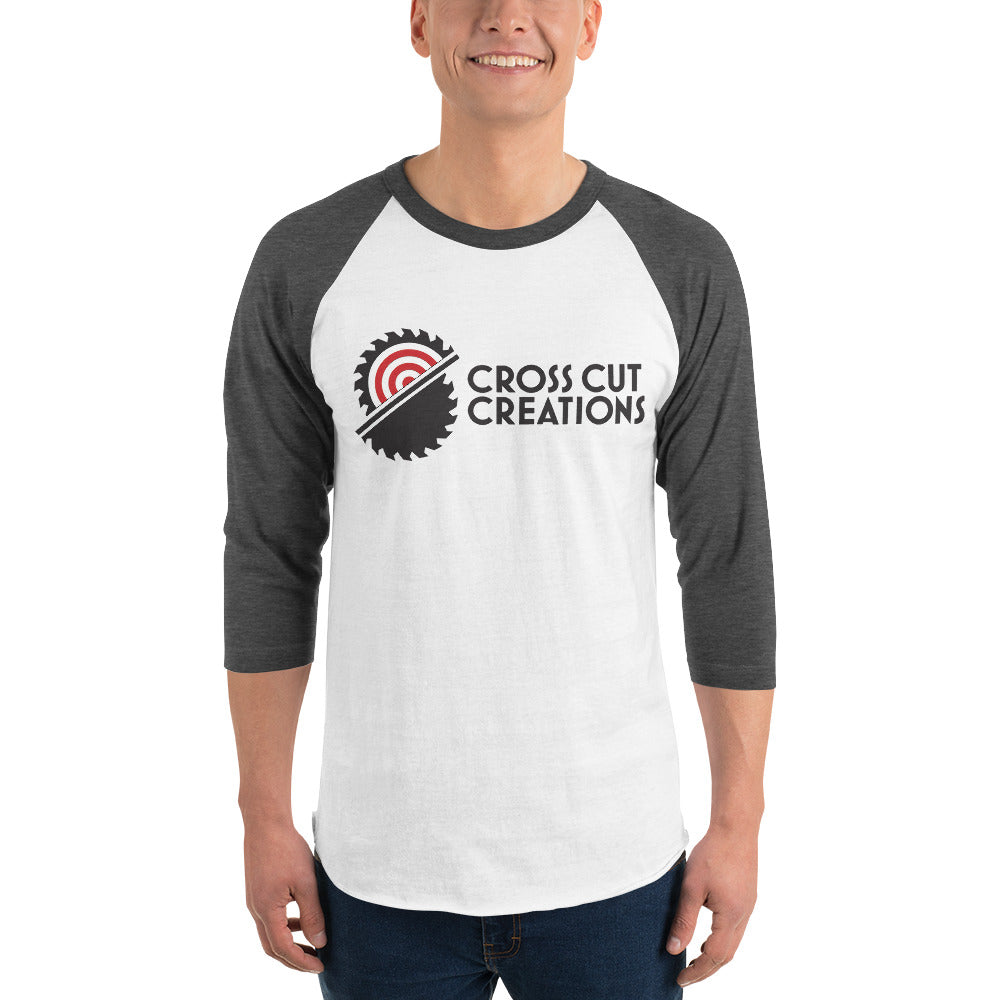 3/4 Sleeve Raglan Shirt - Cross Cut Creations