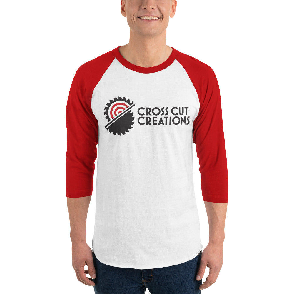 3/4 Sleeve Raglan Shirt - Cross Cut Creations