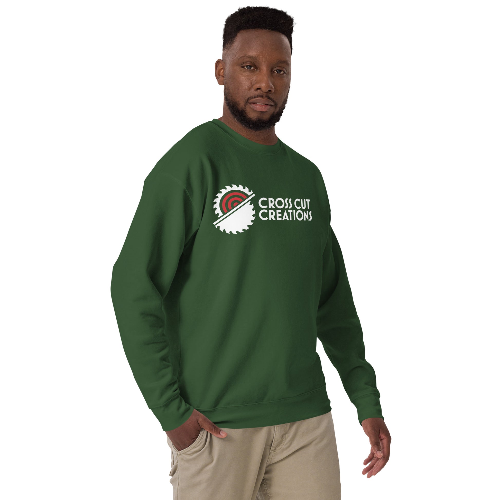 Unisex Premium Sweatshirt - Cross Cut Creations