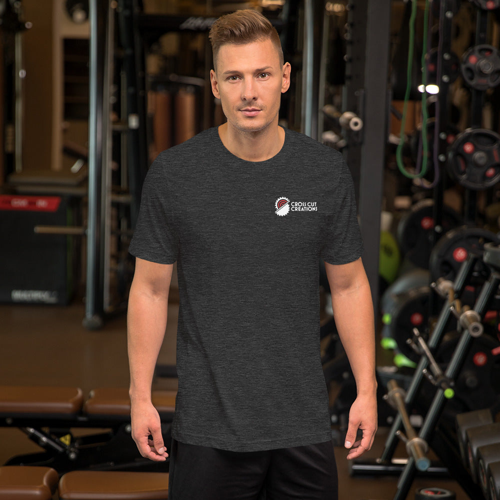 Small Logo Dark Short-Sleeve Unisex T-Shirt