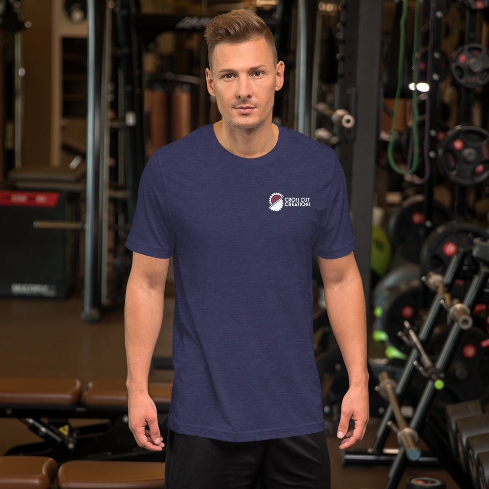 Small Logo Dark Short-Sleeve Unisex T-Shirt