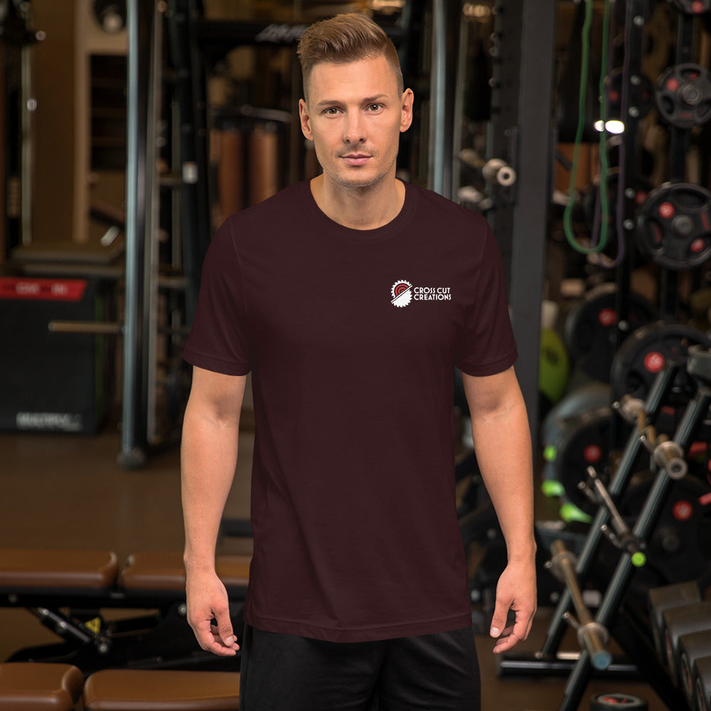 Small Logo Dark Short-Sleeve Unisex T-Shirt