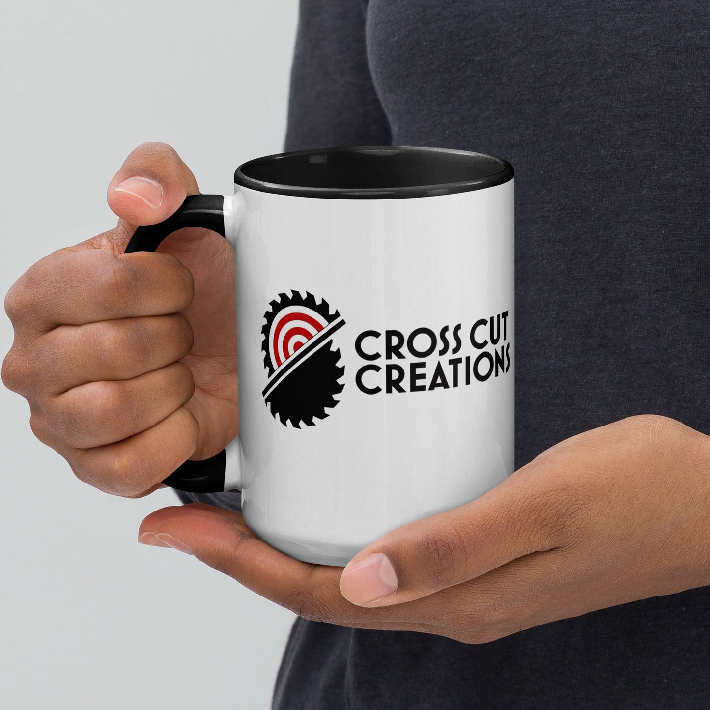 Mug with Color Inside - Cross Cut Creations