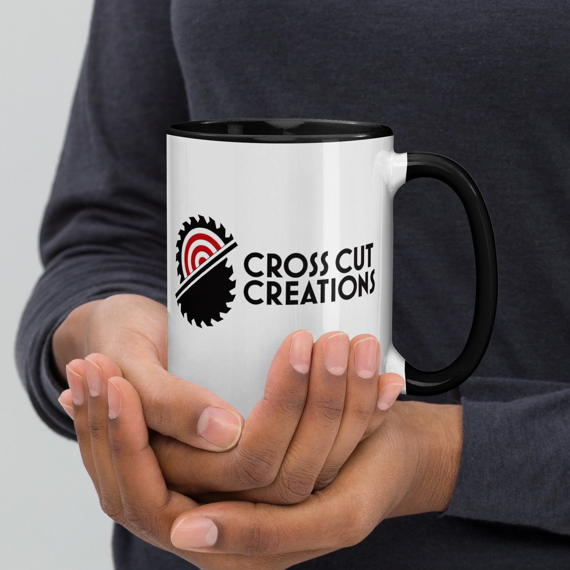 Mug with Color Inside - Cross Cut Creations
