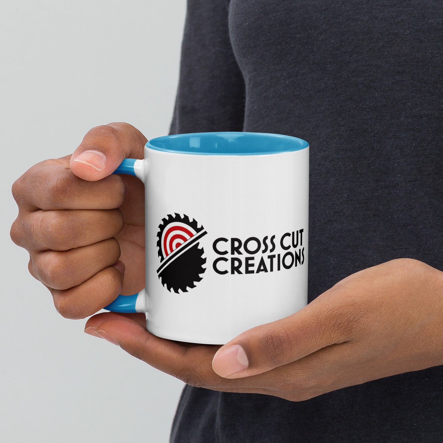 Mug with Color Inside - Cross Cut Creations
