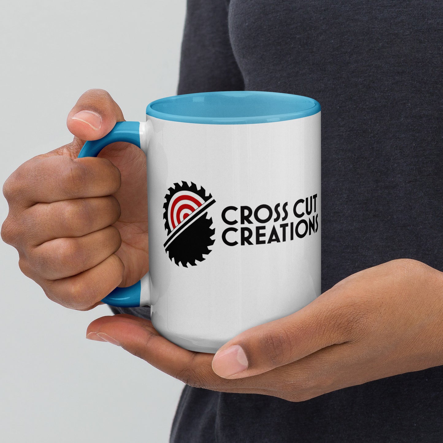 Mug with Color Inside - Cross Cut Creations