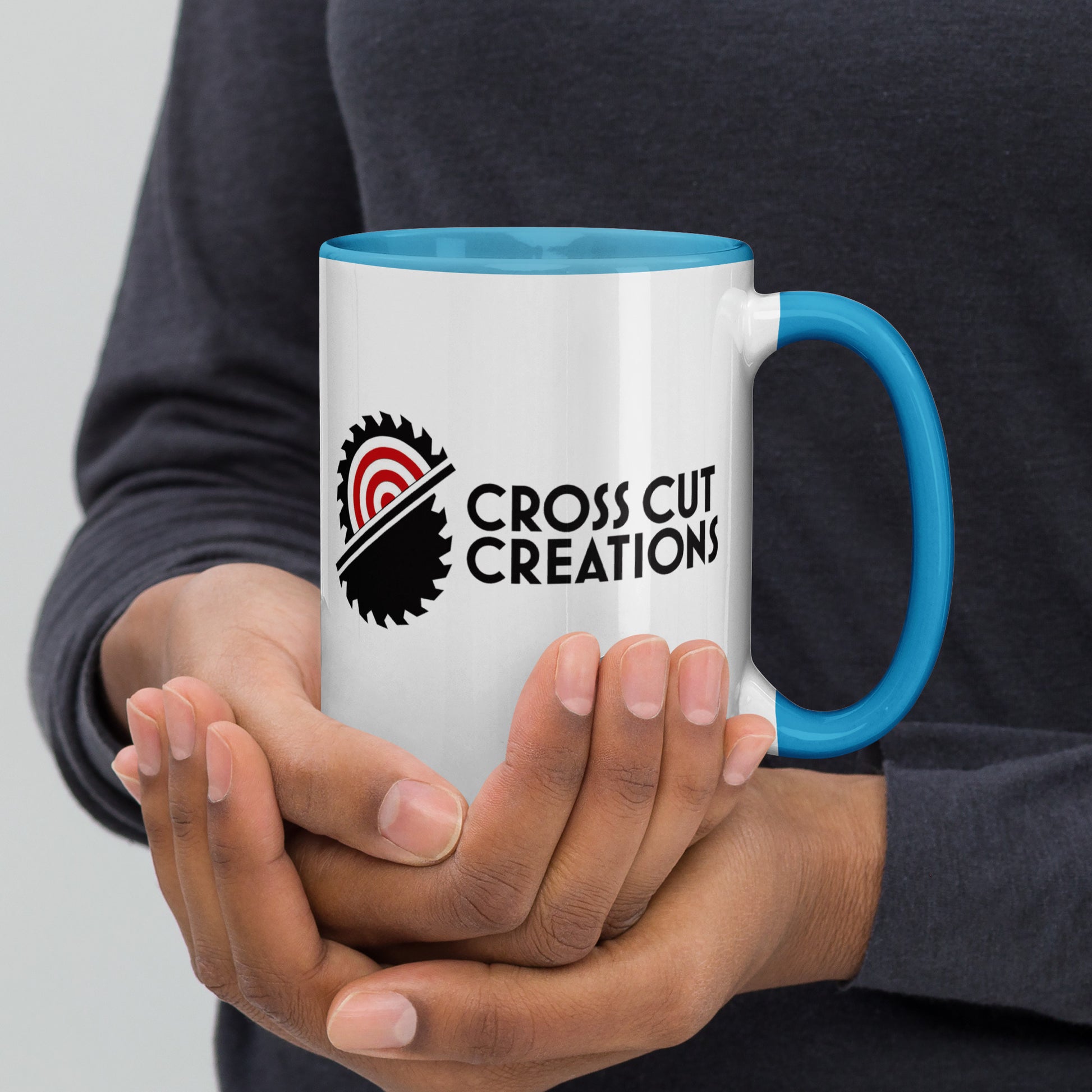 Mug with Color Inside - Cross Cut Creations