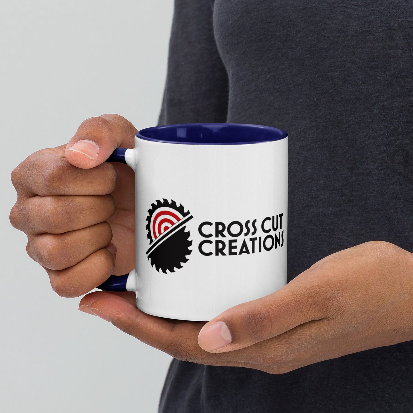 Mug with Color Inside - Cross Cut Creations