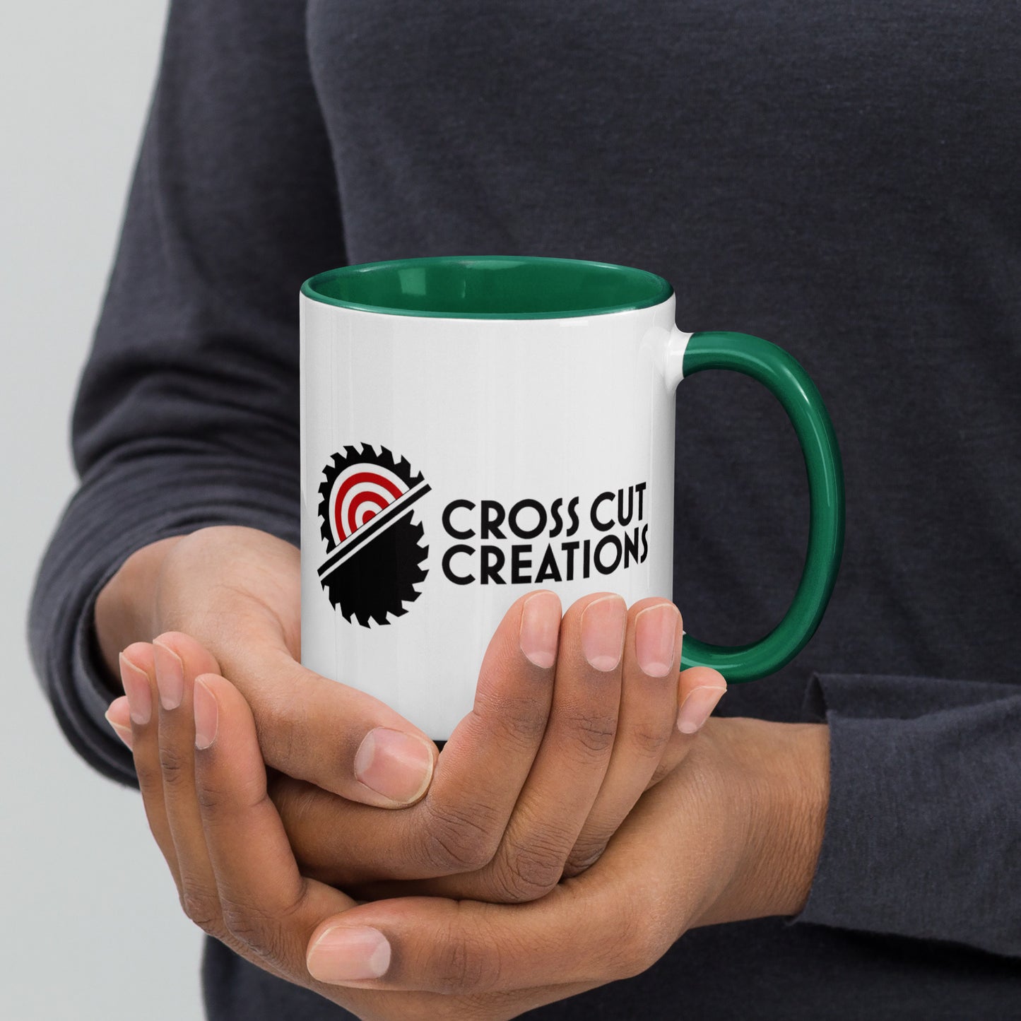 Mug with Color Inside - Cross Cut Creations