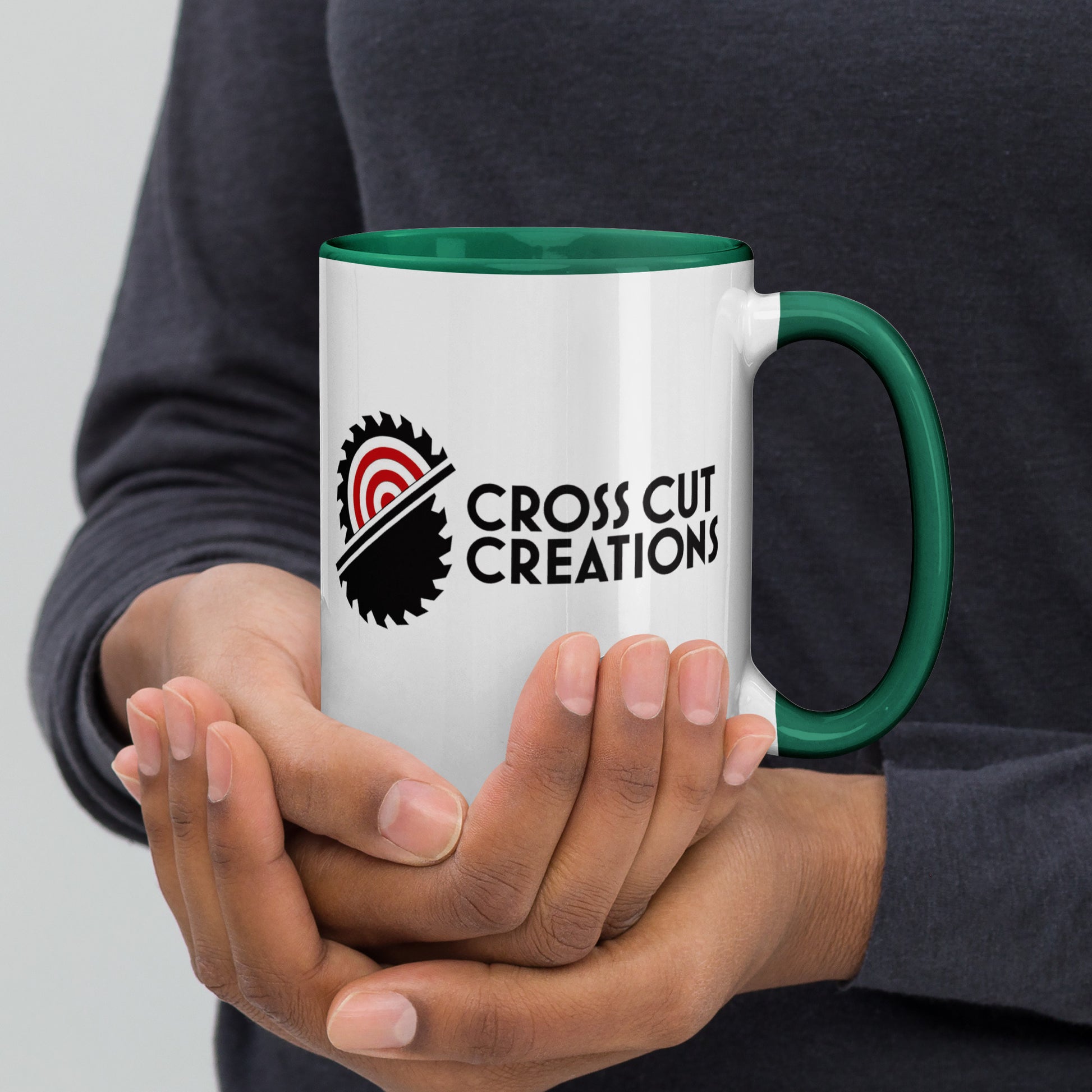 Mug with Color Inside - Cross Cut Creations