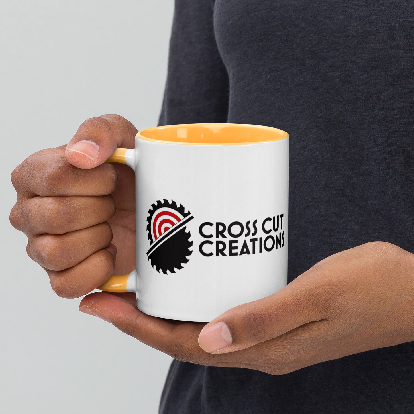 Mug with Color Inside - Cross Cut Creations