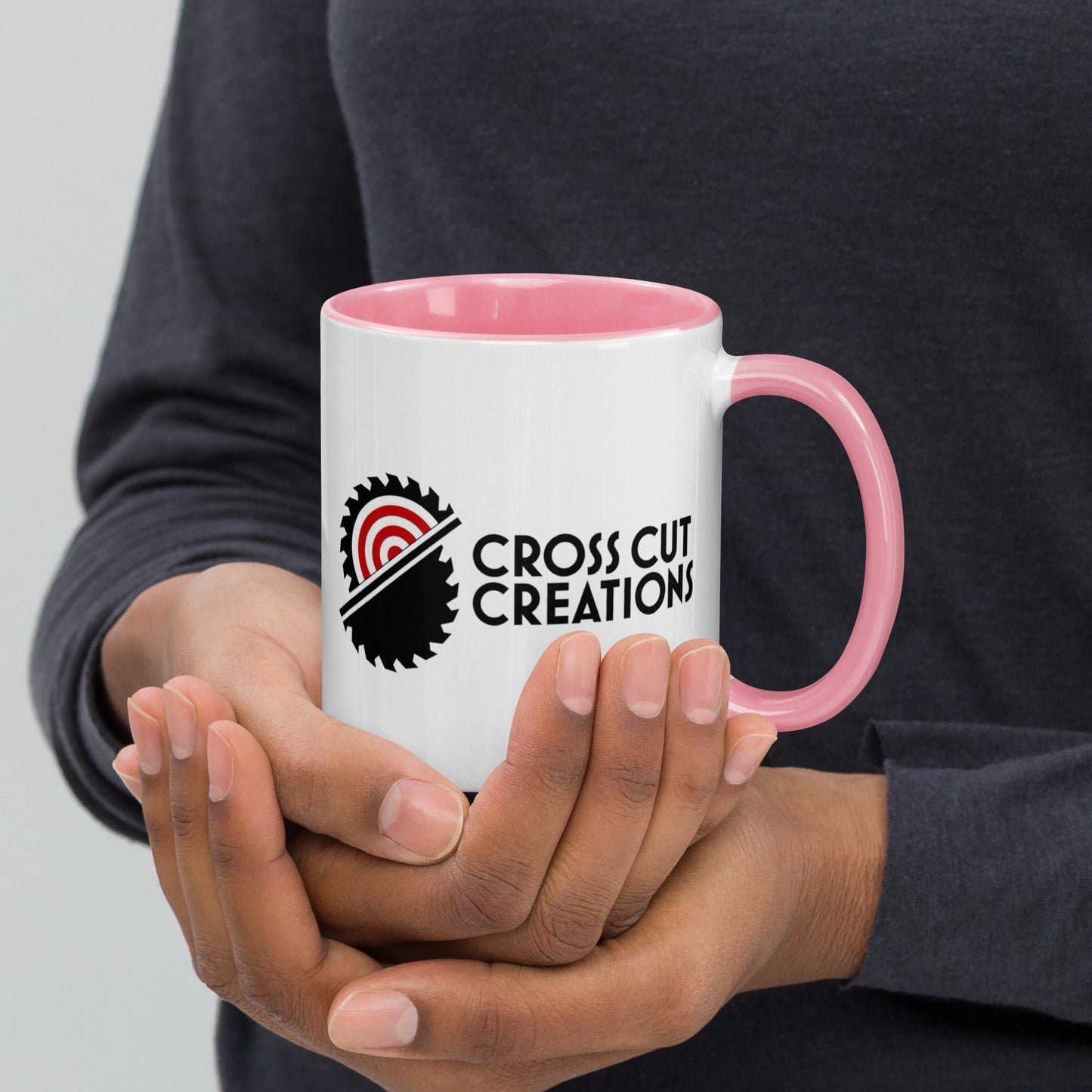 Mug with Color Inside - Cross Cut Creations