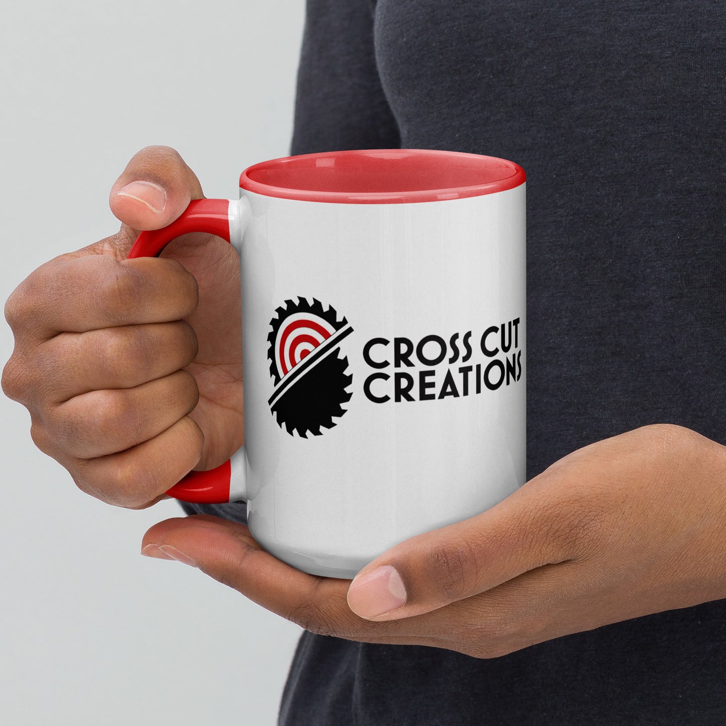 Mug with Color Inside - Cross Cut Creations