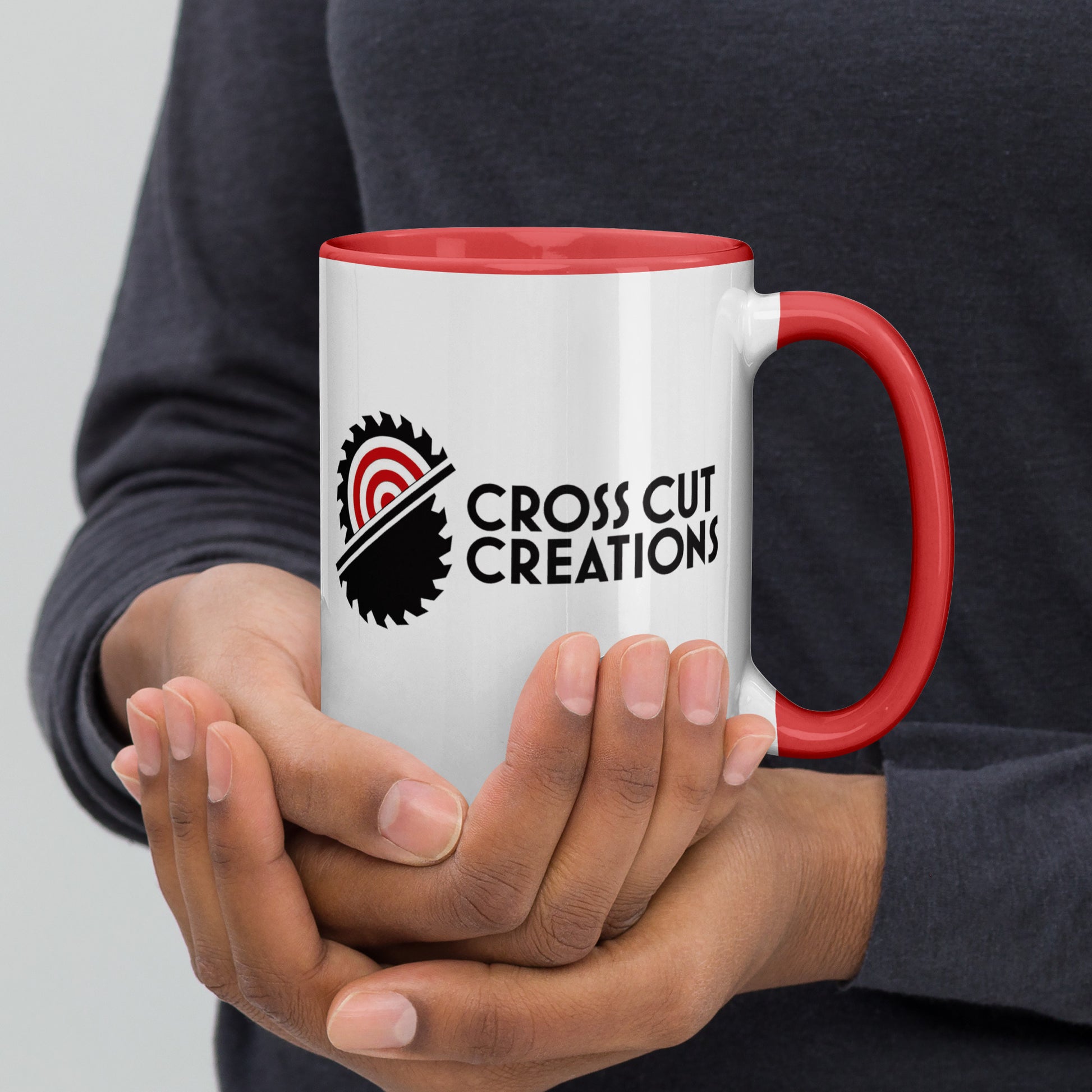 Mug with Color Inside - Cross Cut Creations