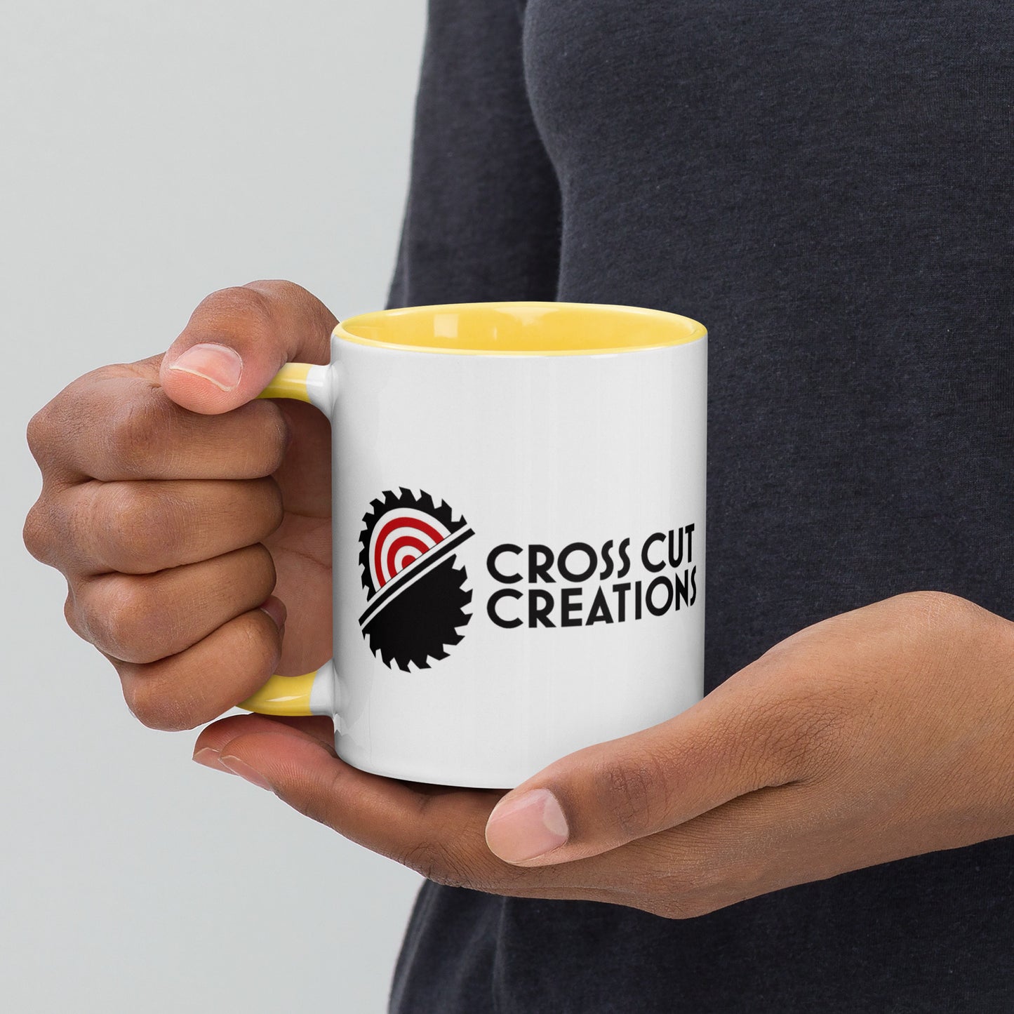 Mug with Color Inside - Cross Cut Creations