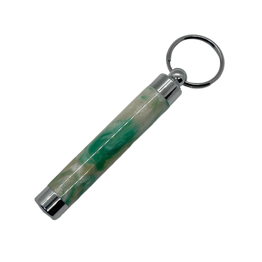 Resin Small Compartment Keychain - Cross Cut Creations