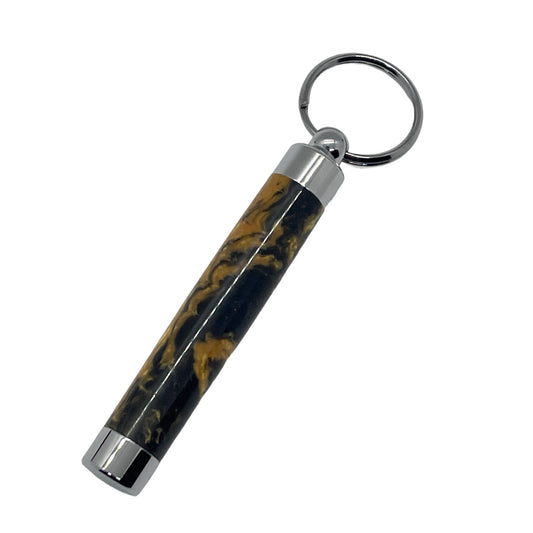 Resin Small Compartment Keychain - Cross Cut Creations