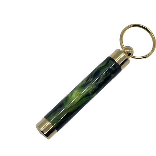 Resin Small Compartment Keychain - Cross Cut Creations