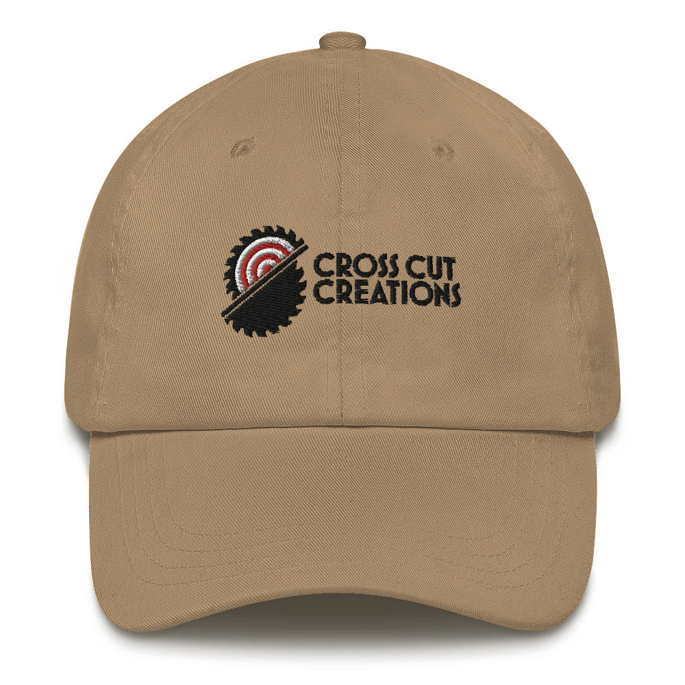 CCC Logo Light Dad hat - Cross Cut Creations