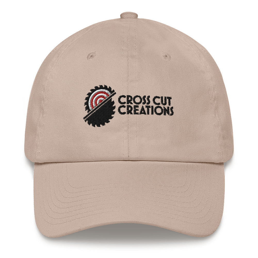 CCC Logo Light Dad hat - Cross Cut Creations