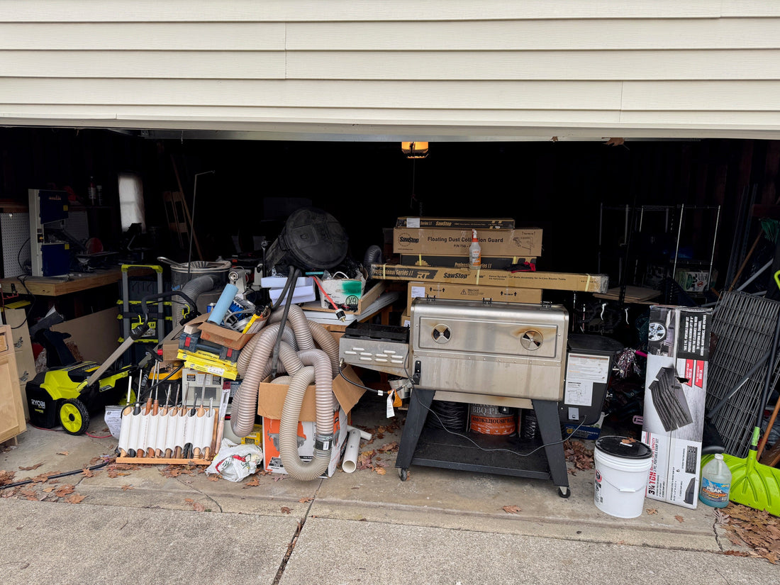 Getting Back to Making: Setting Up the SawStop & Restarting the Shop