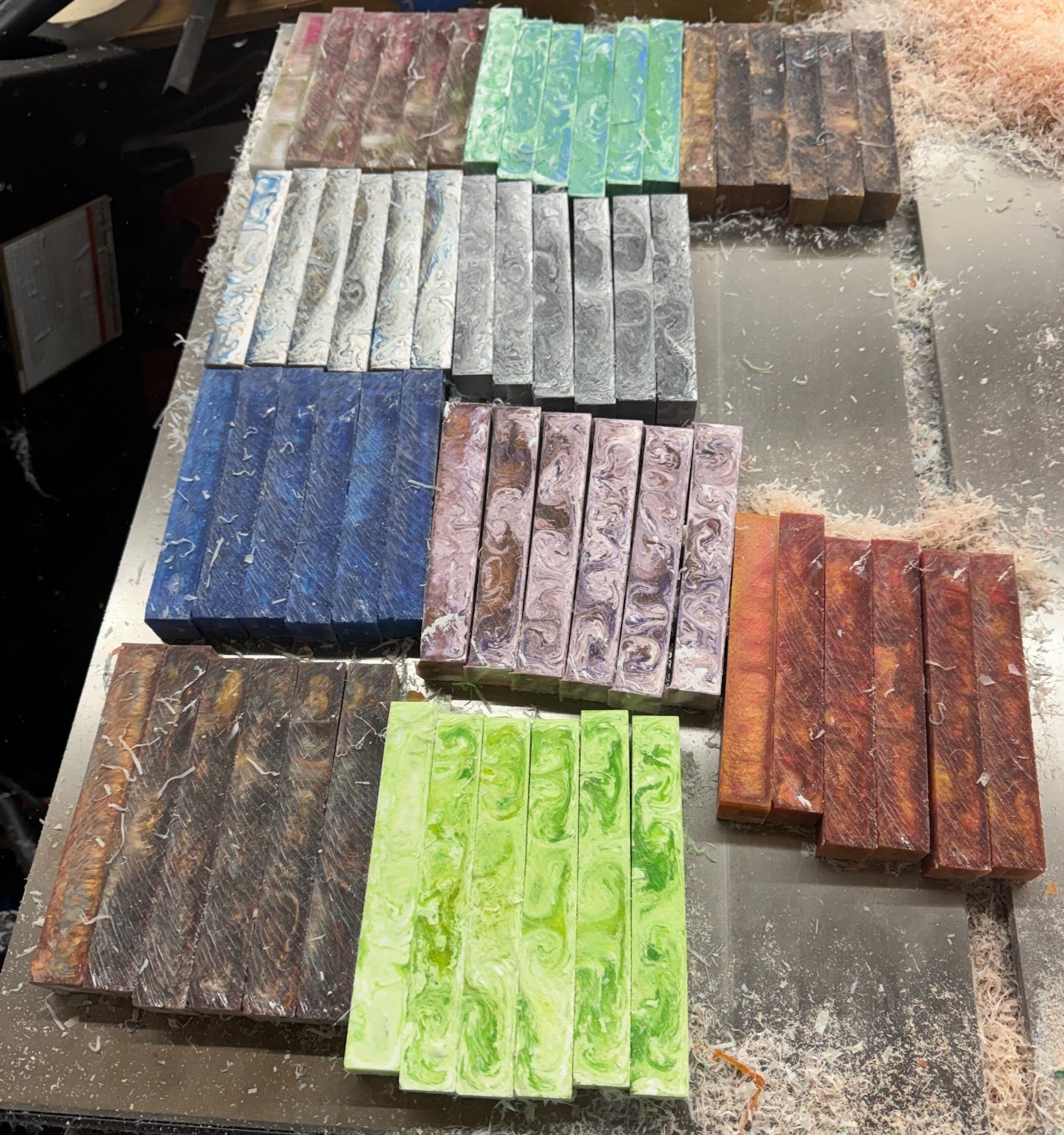 6" Square Pen Turning Material (Blanks)