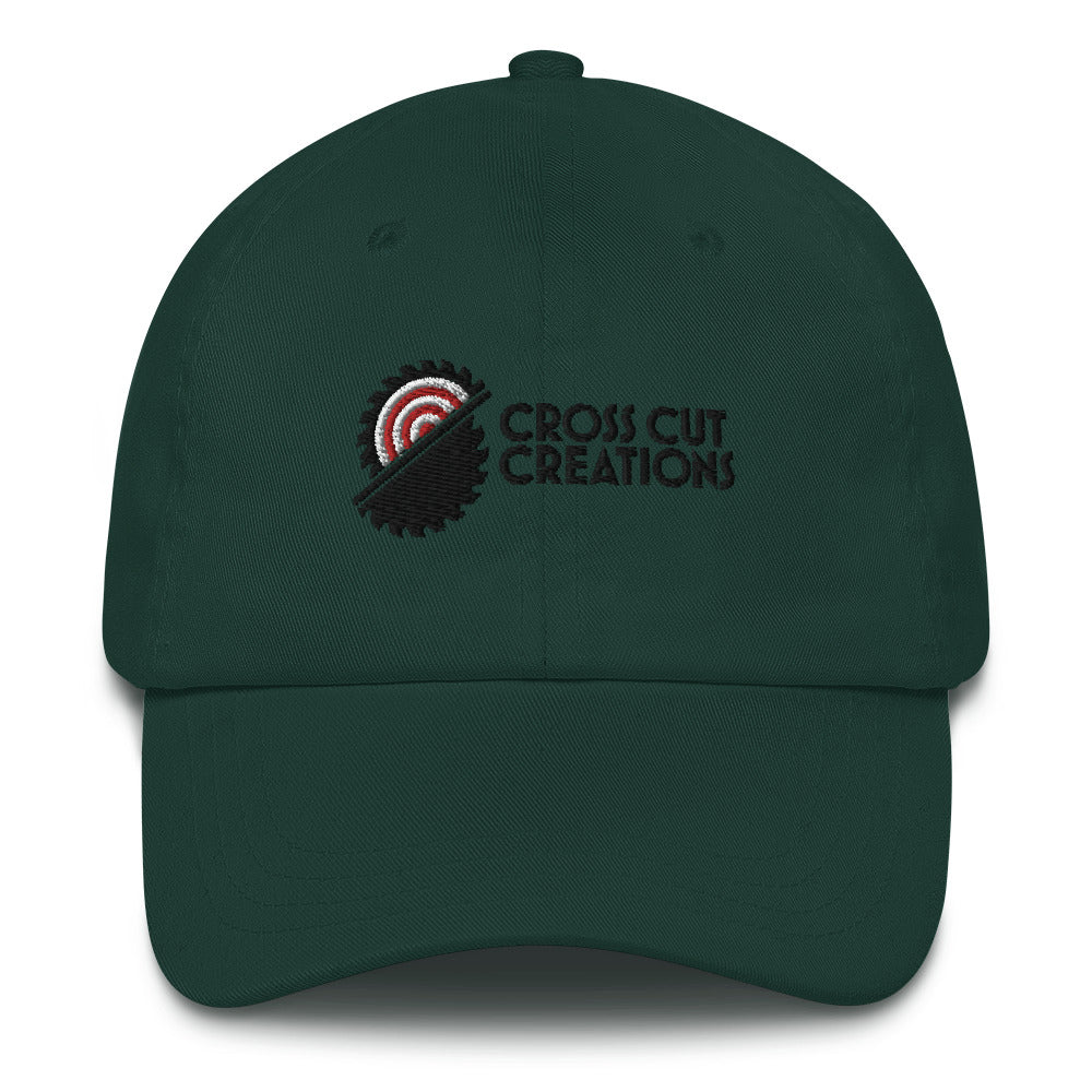 CCC Logo Light Dad hat - Cross Cut Creations